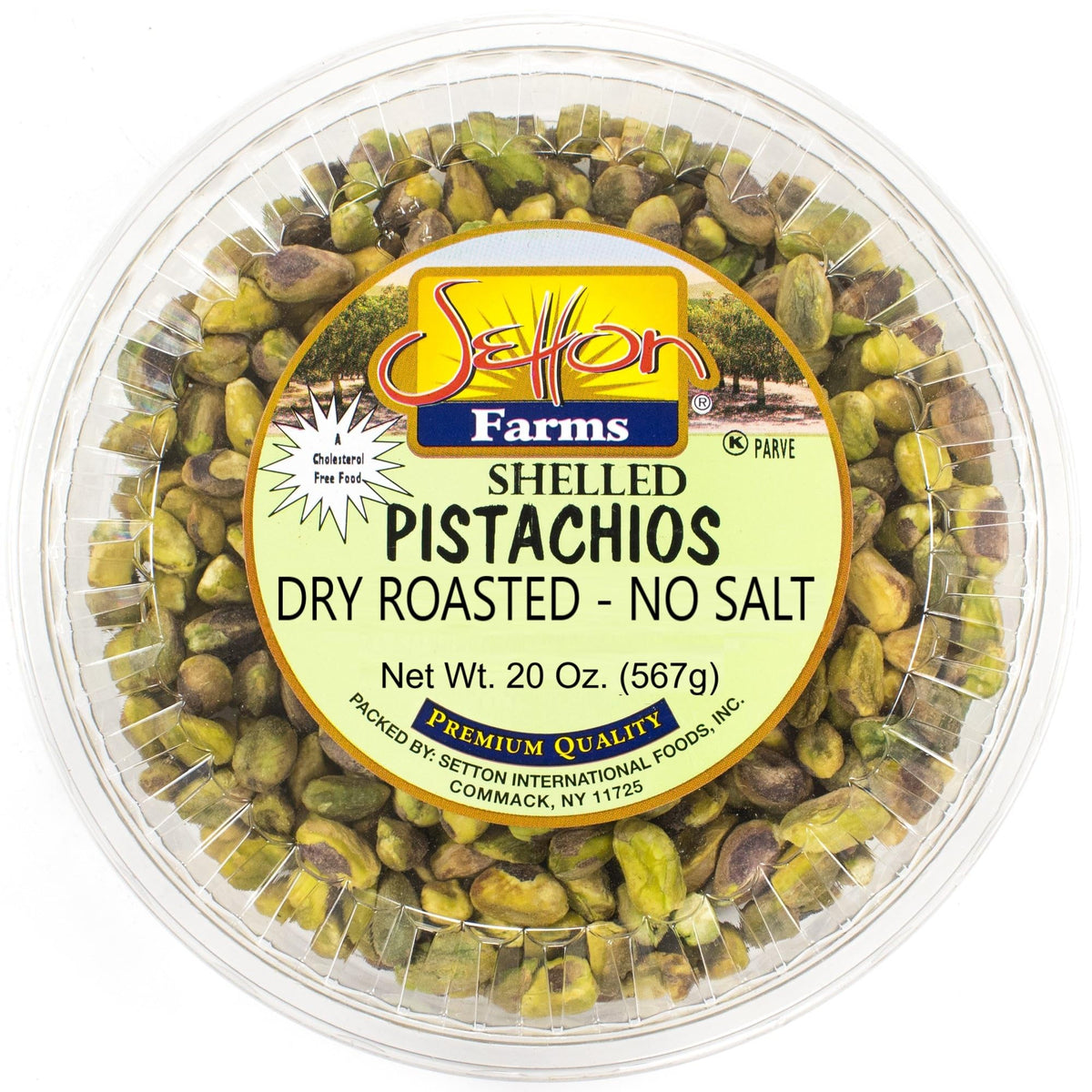 Setton Farms shelled pistachio kernels no salt—perfect for quick healthy snacking