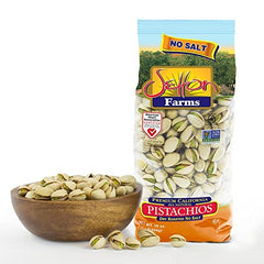 Setton Farms 1lb pistachios bag shown for easy pantry snacking.