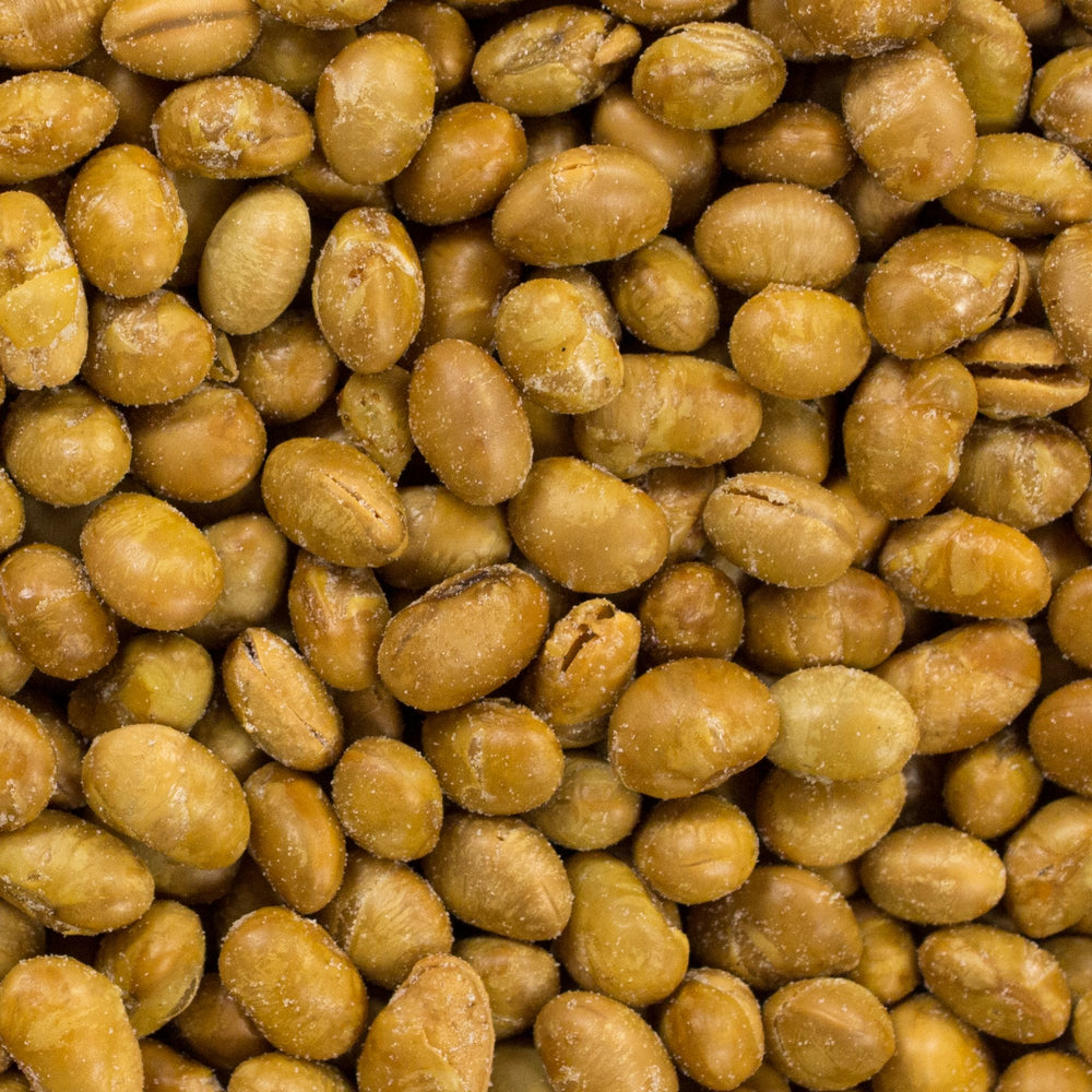 Setton Farms dried soybeans closeup highlighting natural, dried legumes for snacks and recipes.