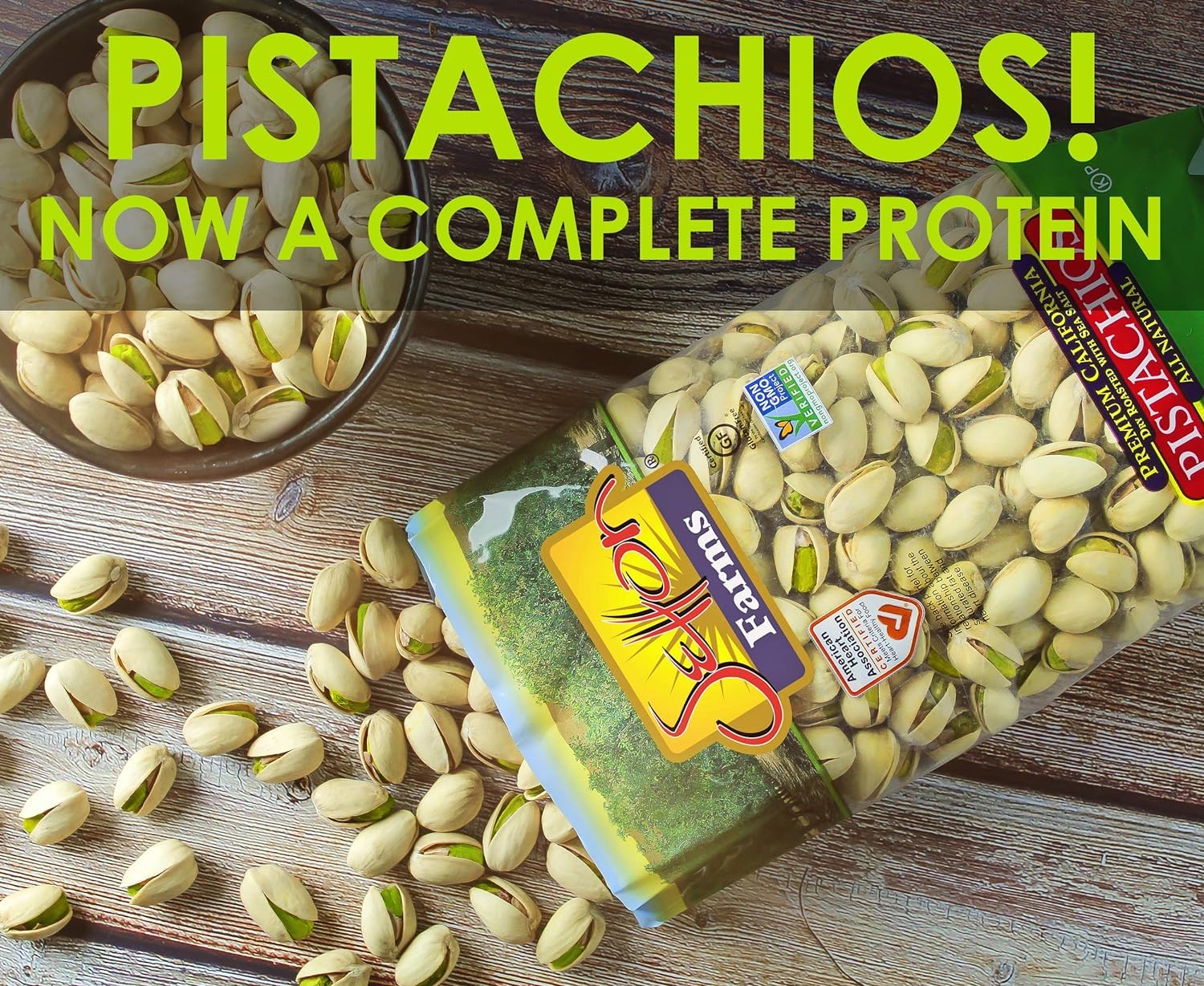 Setton Farms pistachios in hand, ready for savory, on-the-go snacking