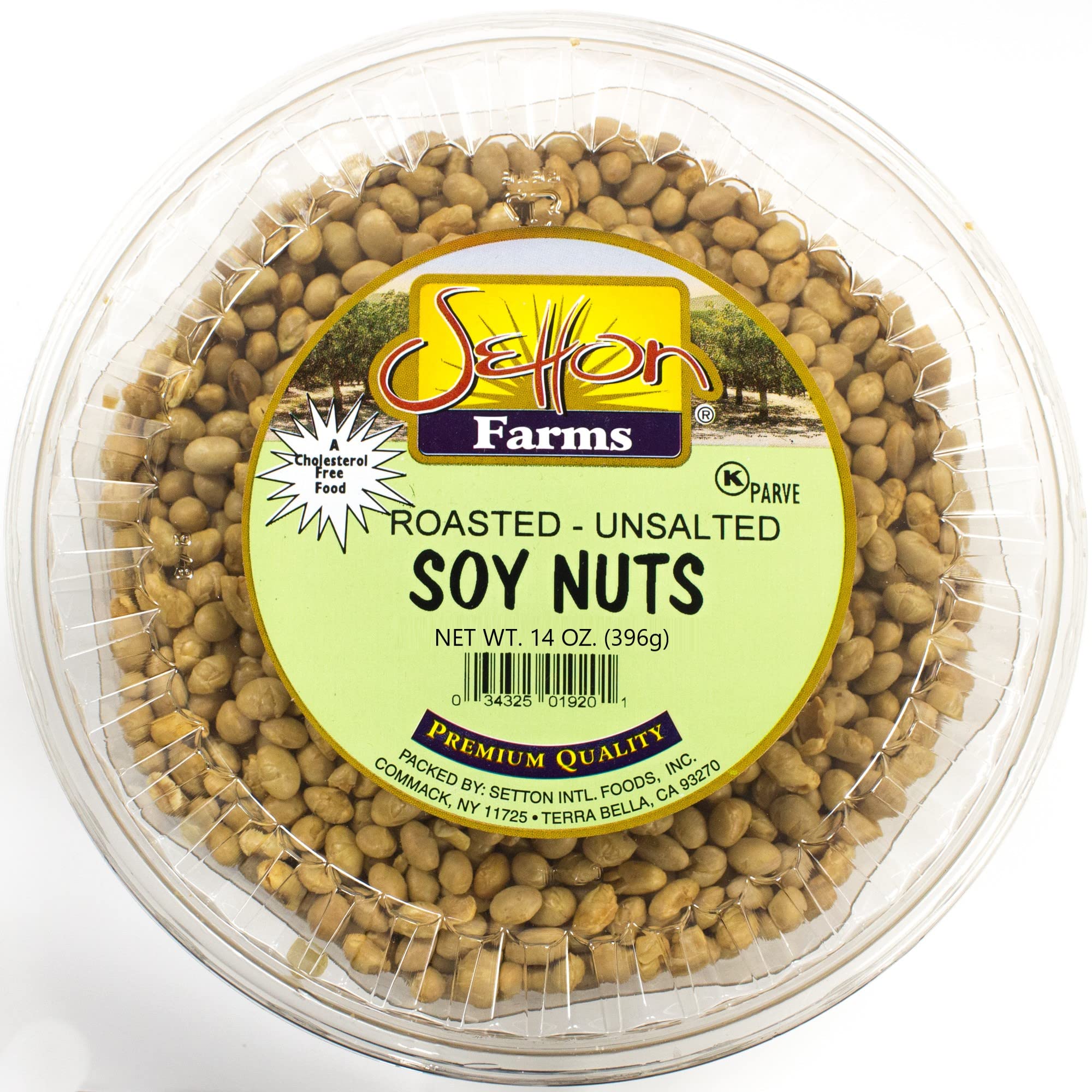 Setton Farms roasted soynuts in a bowl, a protein-rich snack ready to enjoy.
