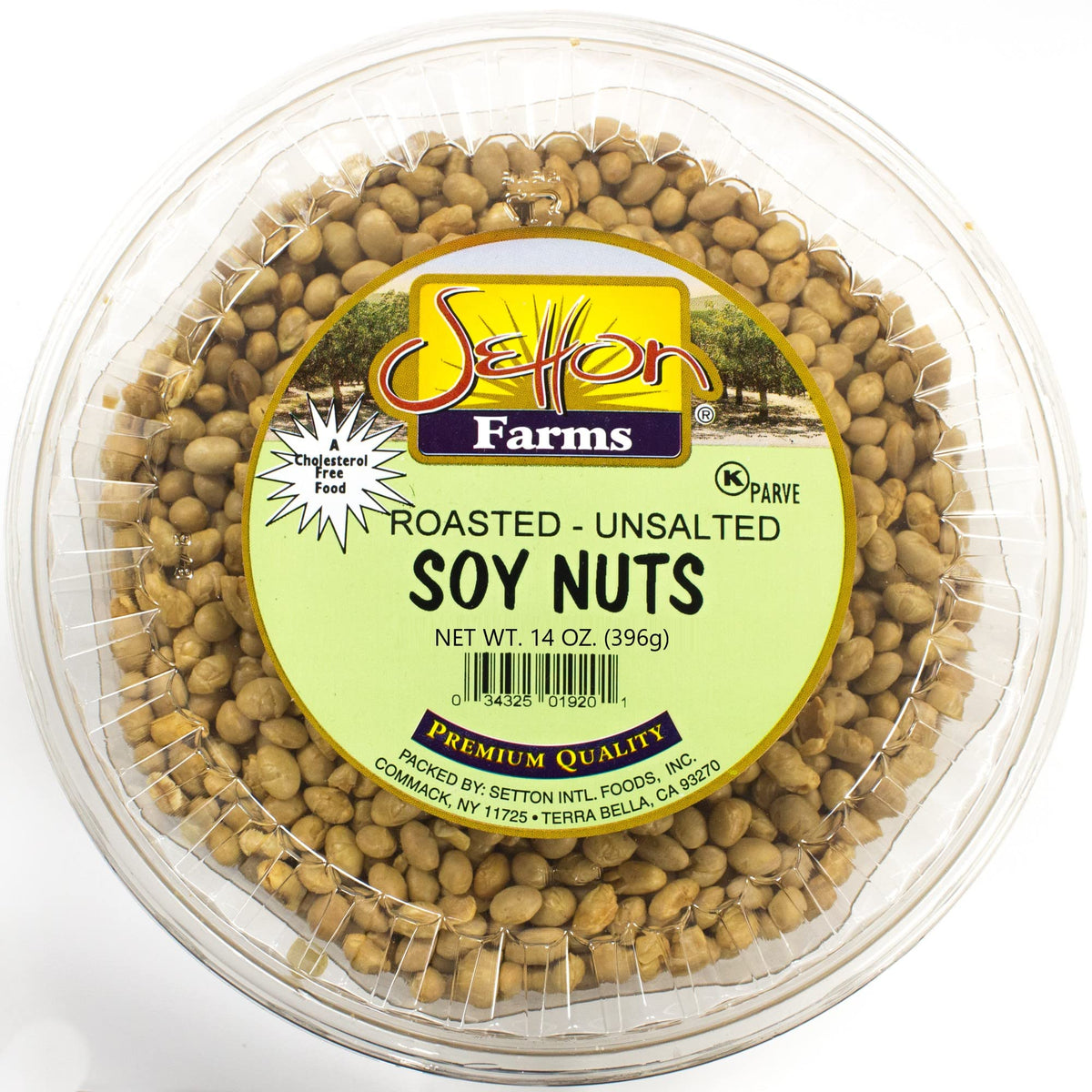 Setton Farms roasted soynuts in a bowl, a protein-rich snack ready to enjoy.