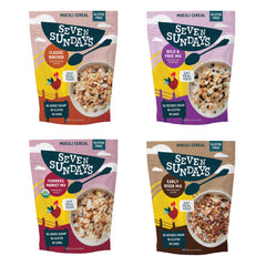 Seven Sundays Classic Bircher muesli bowl with gluten-free oats, easy breakfast