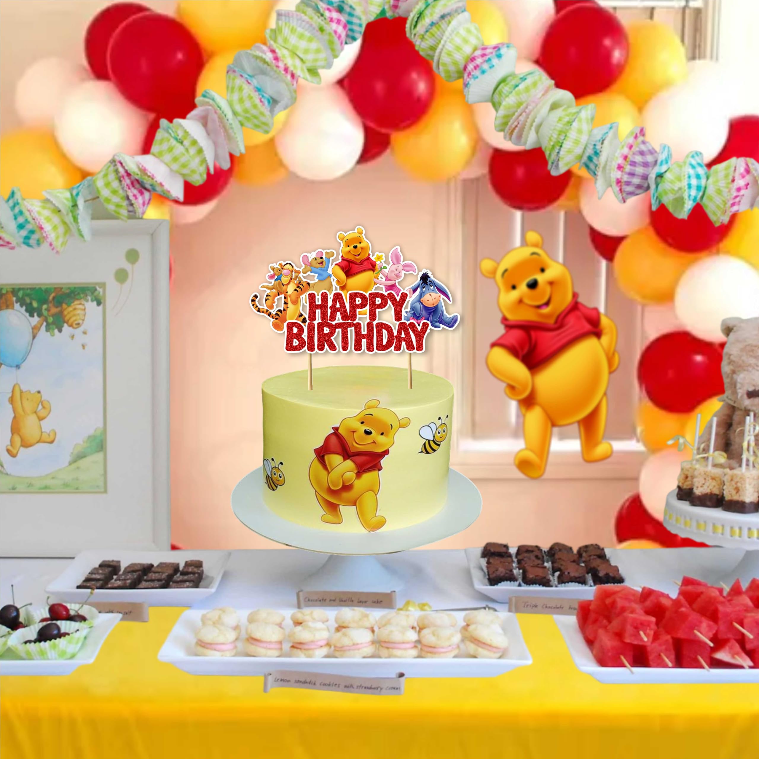 Seyal Winie The Pooh topper stored safely after celebrations