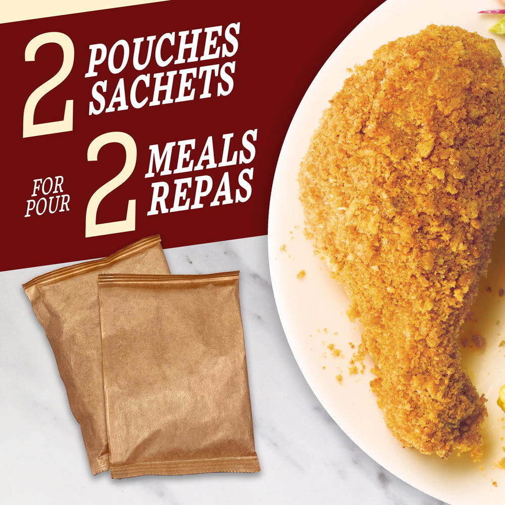 SHAKE'N BAKE Herbs spices breadcrumbs close-up offering savory aroma