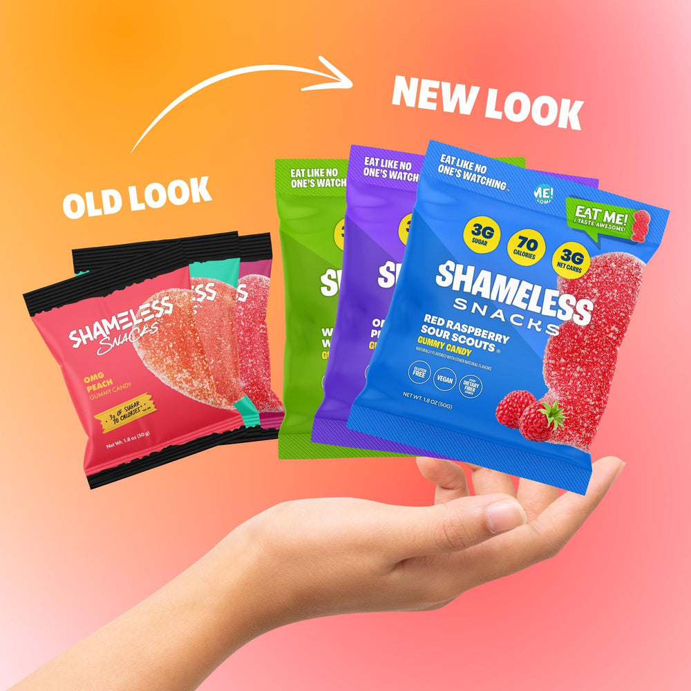 Shameless Snacks vegan gummies highlight plant-based ingredients