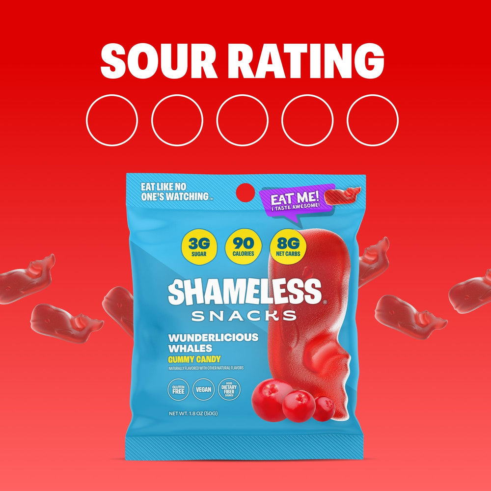 Shameless Snacks Wunderlicious Whales snack-time collection invites guilt-free treat moments.