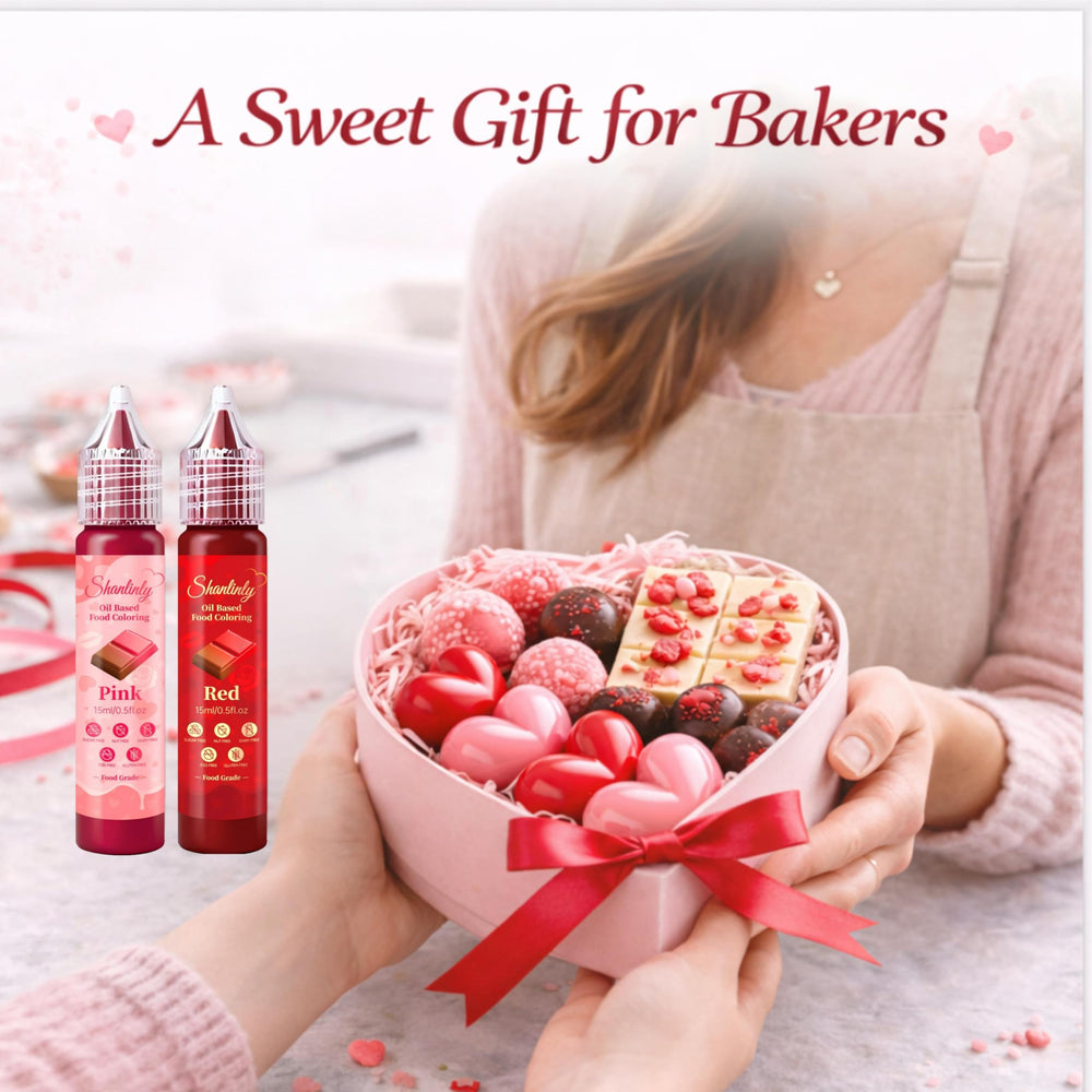 Shanlinly candy melts red color for glossy candy coating