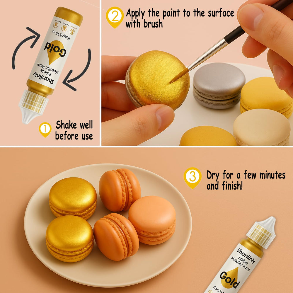 Shanlinly gold rim on cocktails offers luxe drink presentation.