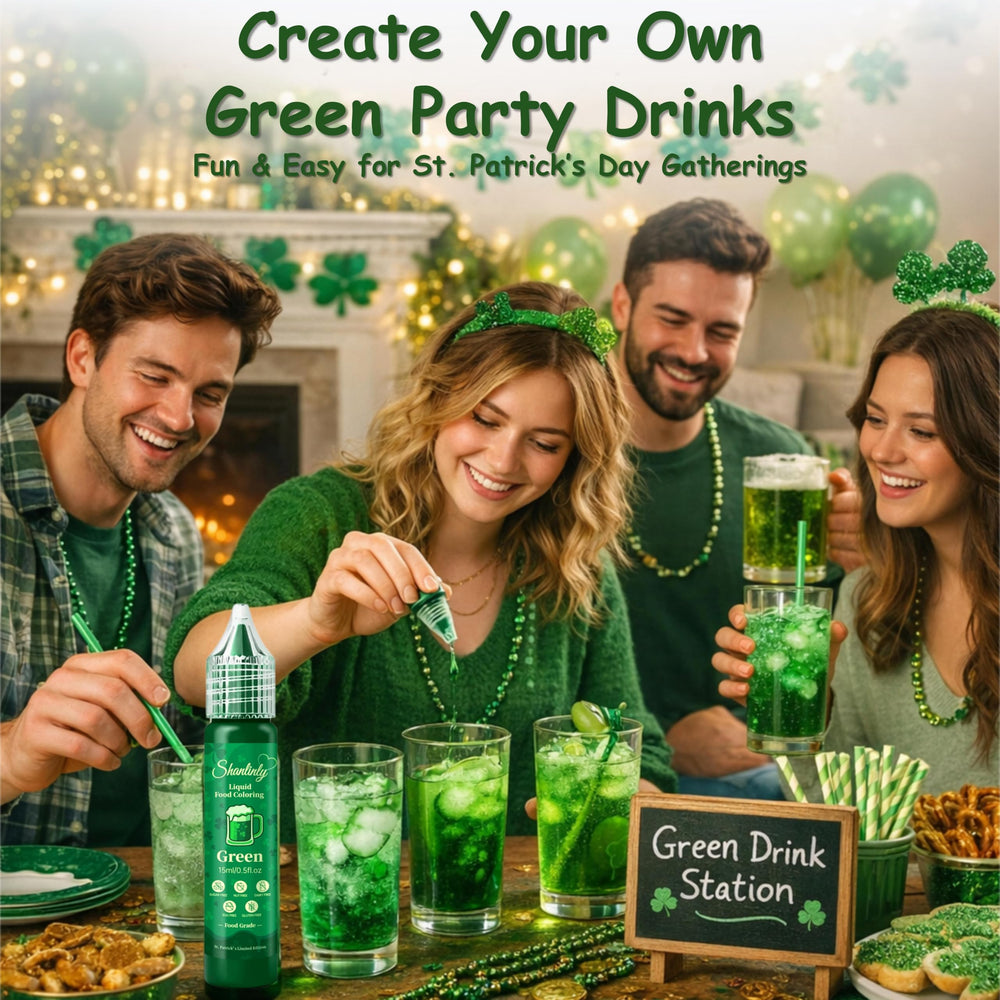 Shanlinly green frosting dye for creamy decorating