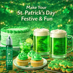 Shanlinly shamrock shake green dye brightens mint milkshakes with even color