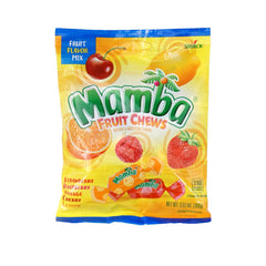 Party-ready Mamba Fruit Chews, perfect for sharing at gatherings.