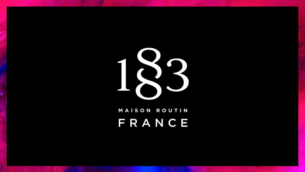 Shelf-ready 1-liter plastic bottle of 1883 MAISON ROUTIN vanilla syrup.
