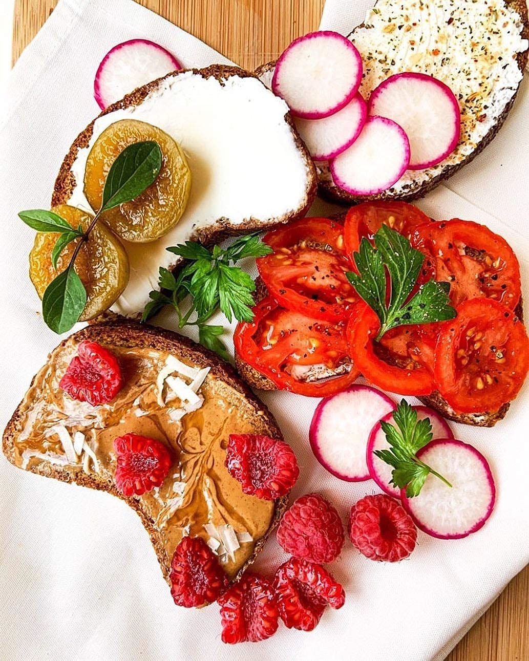 Close up of omega 3 rich flax in Shibolim bread