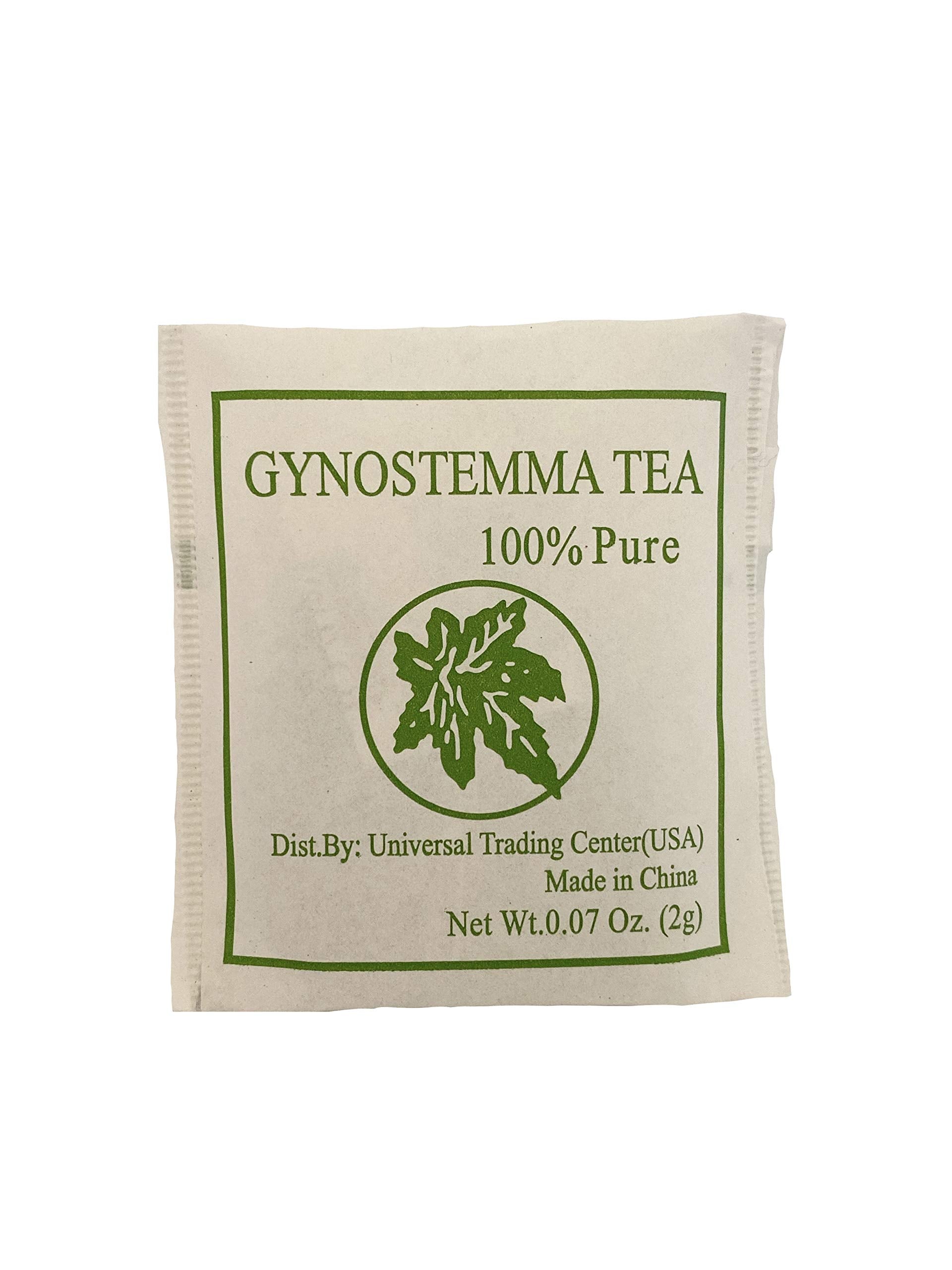 Shigu Mountain Gynostemma tea packaging inviting a caffeine-free experience.