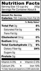 Shiloh Farms Organic Oat Bran baking with breads or muffins.
