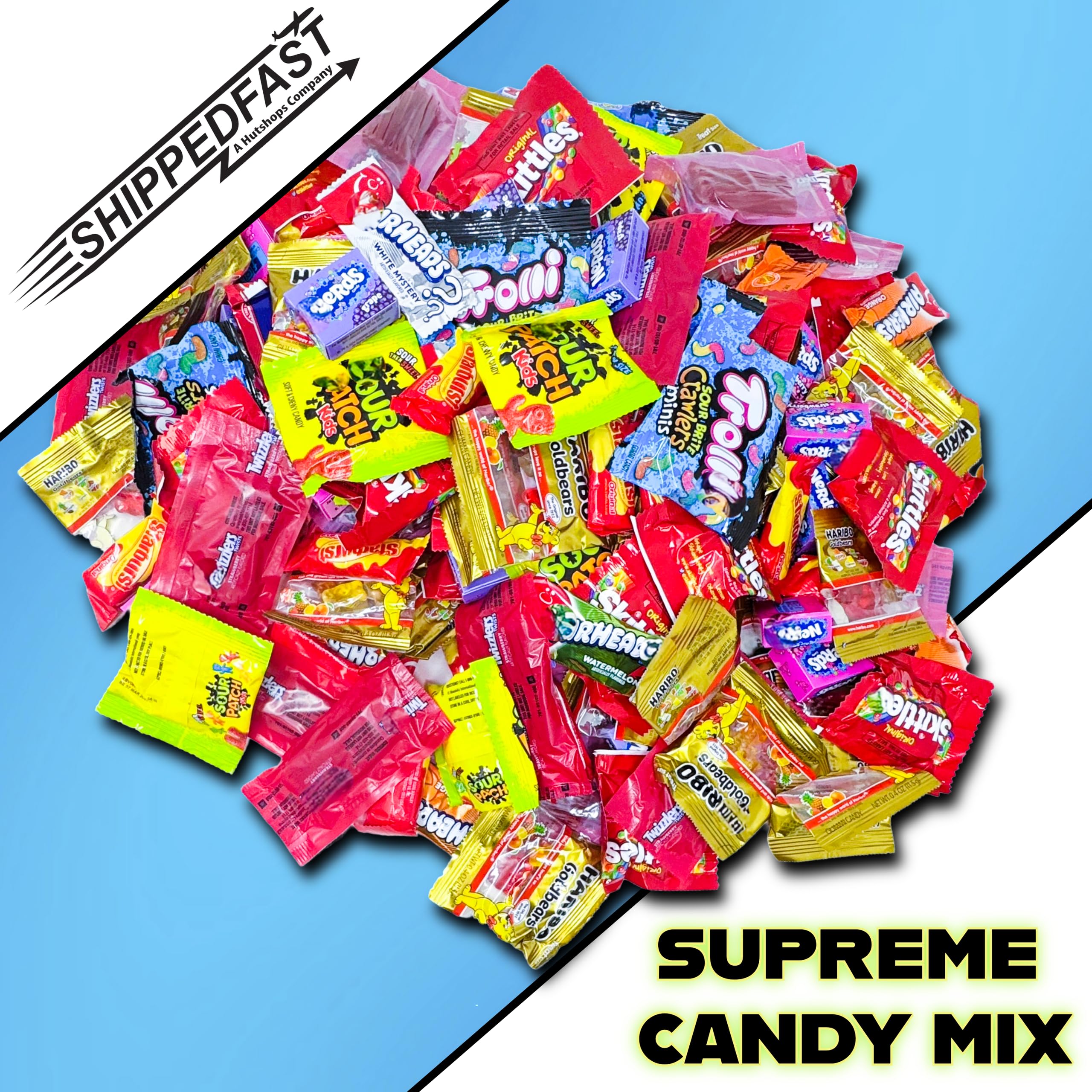 Shippedfast pinata fillers candy bag with colorful wrapped candies