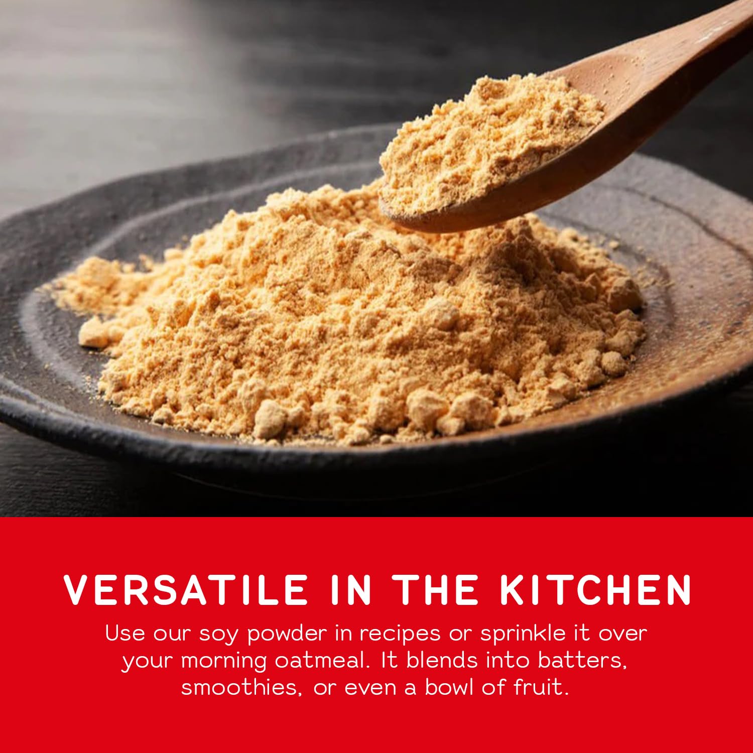 Shirakiku Kinako with simple ingredients supports clean cooking