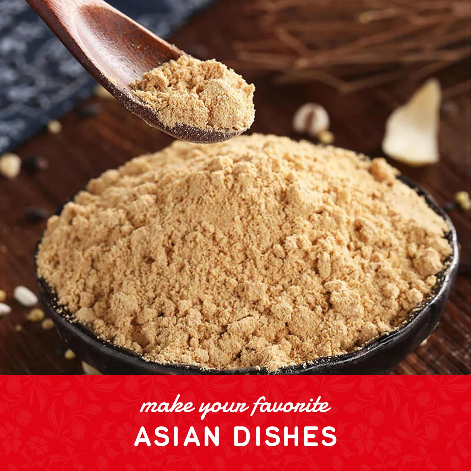Shirakiku Kinako protein-rich ingredient enhances clean recipes