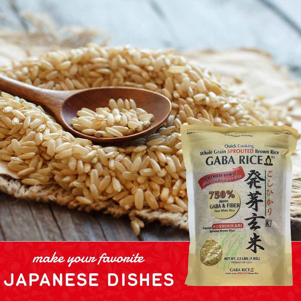 Shirakiku Koshihikari sprouted rice adds nutty aroma and texture to meals