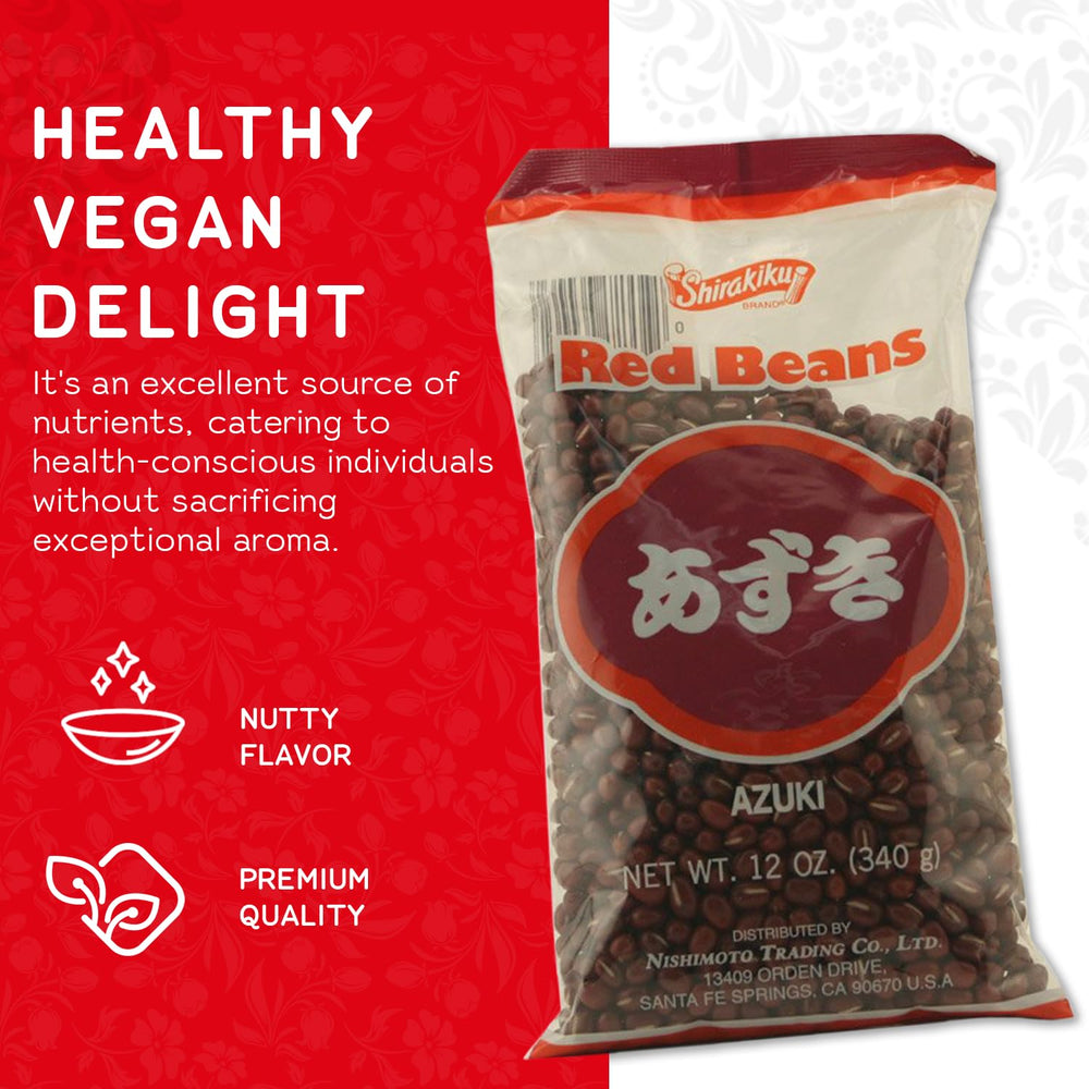 Shirakiku premium quality beans closeup emphasizing texture and flavor