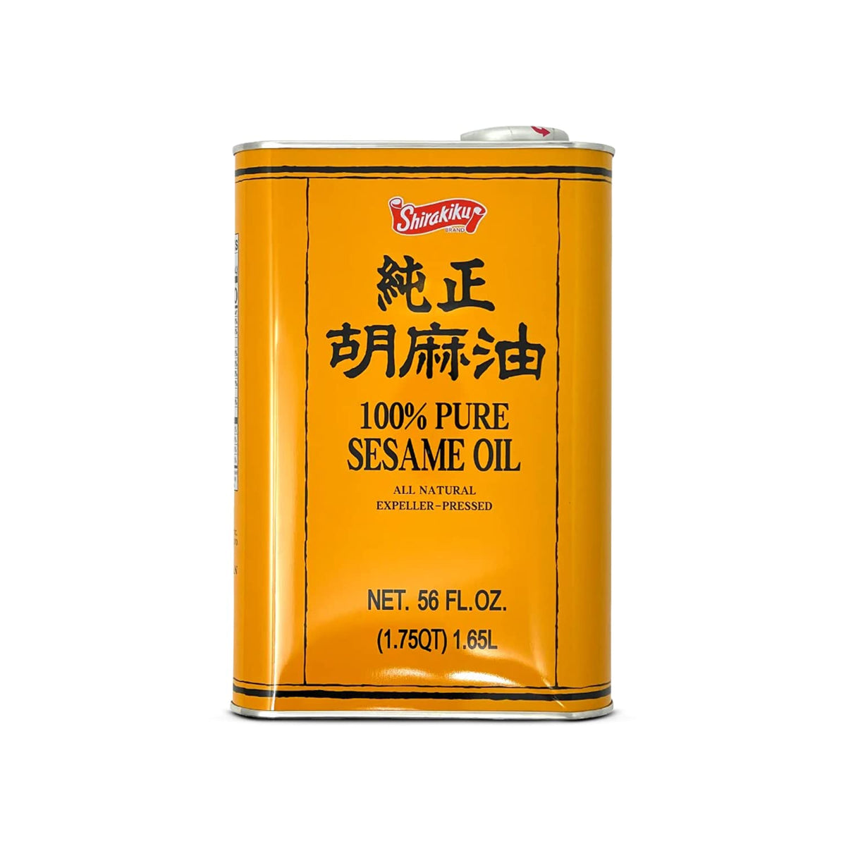Shirakiku Pure Japanese Sesame Oil bottle-pour for rich, versatile flavor in stir-fries.