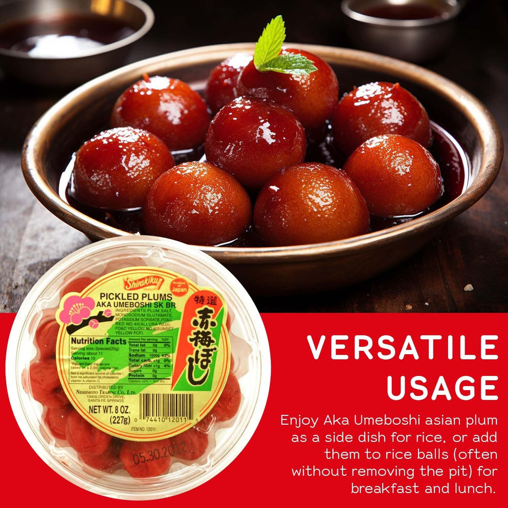 Shirakiku 8.46oz pack shown, designed for freshness and on-the-go use.