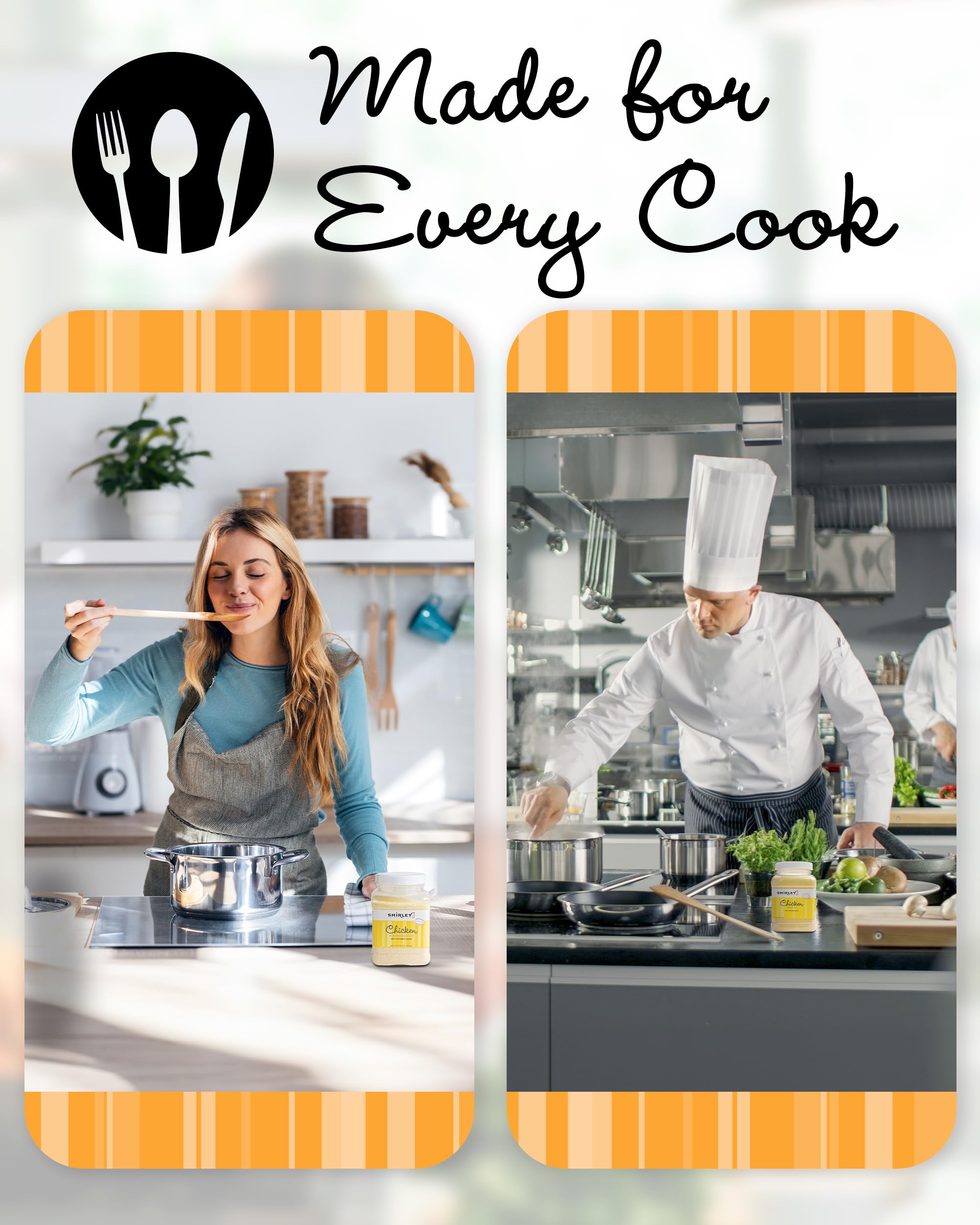 Shirley J Rich Chicken Bouillon Powder pan gravy base