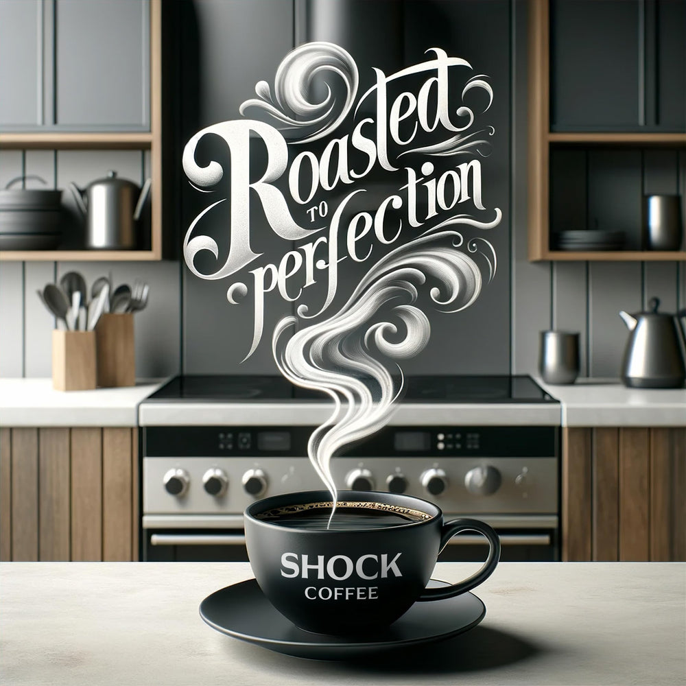 Shock Coffee Ground globally sourced map view emphasizing global origins