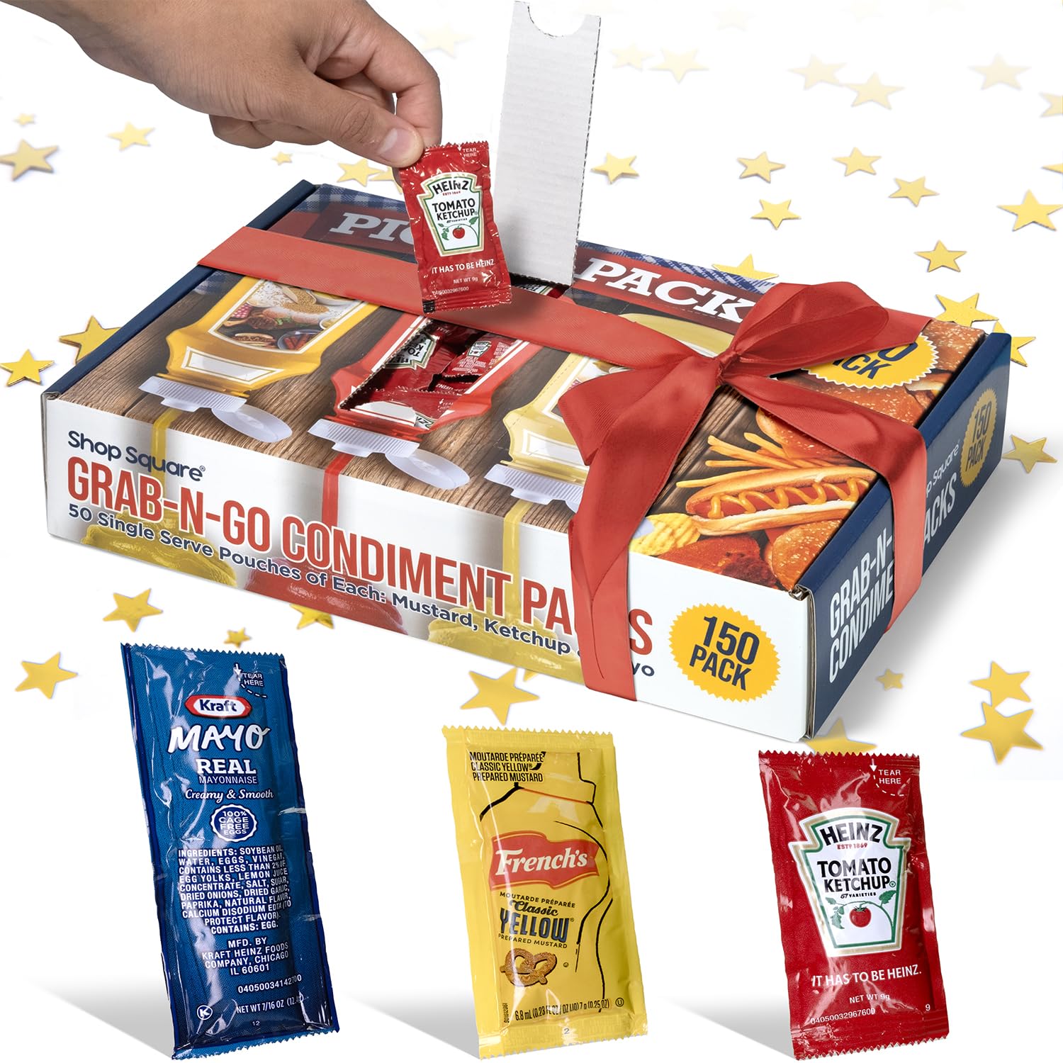 Shop Square Grab-n-Go ketchup packets for convenient picnics and meals