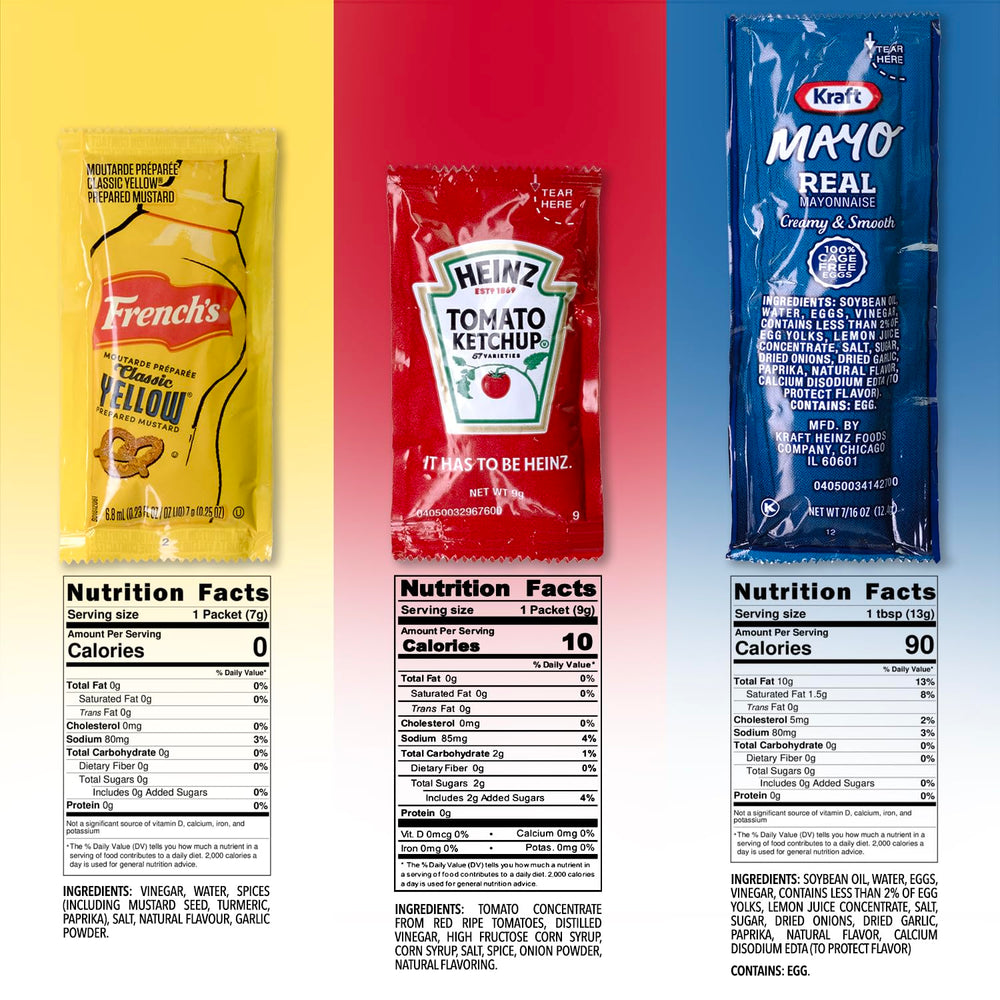 Shop Square Grab-n-Go mustard packets ideal for BBQs and on-the-go sandwiches