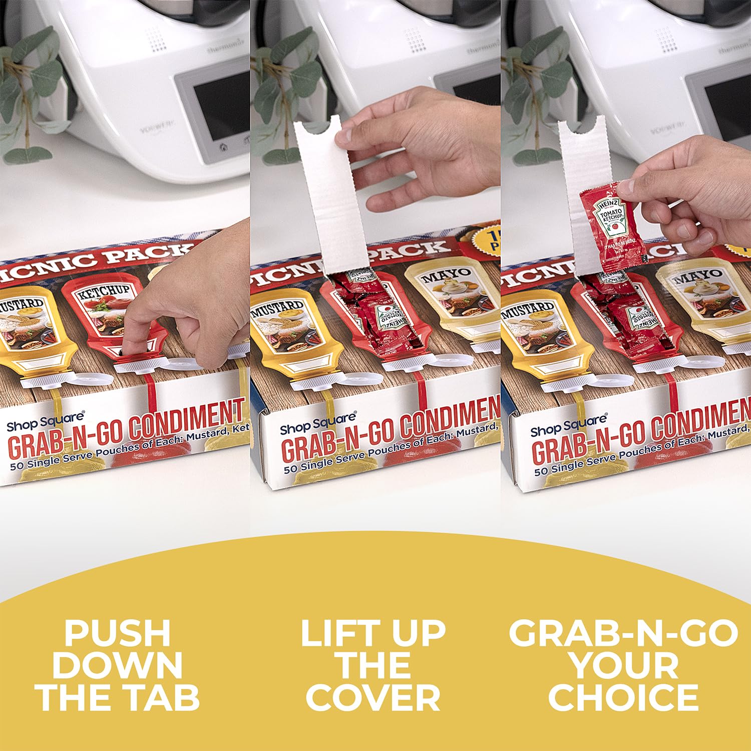 Shop Square Grab-n-Go setup for a ready-to-go picnic experience