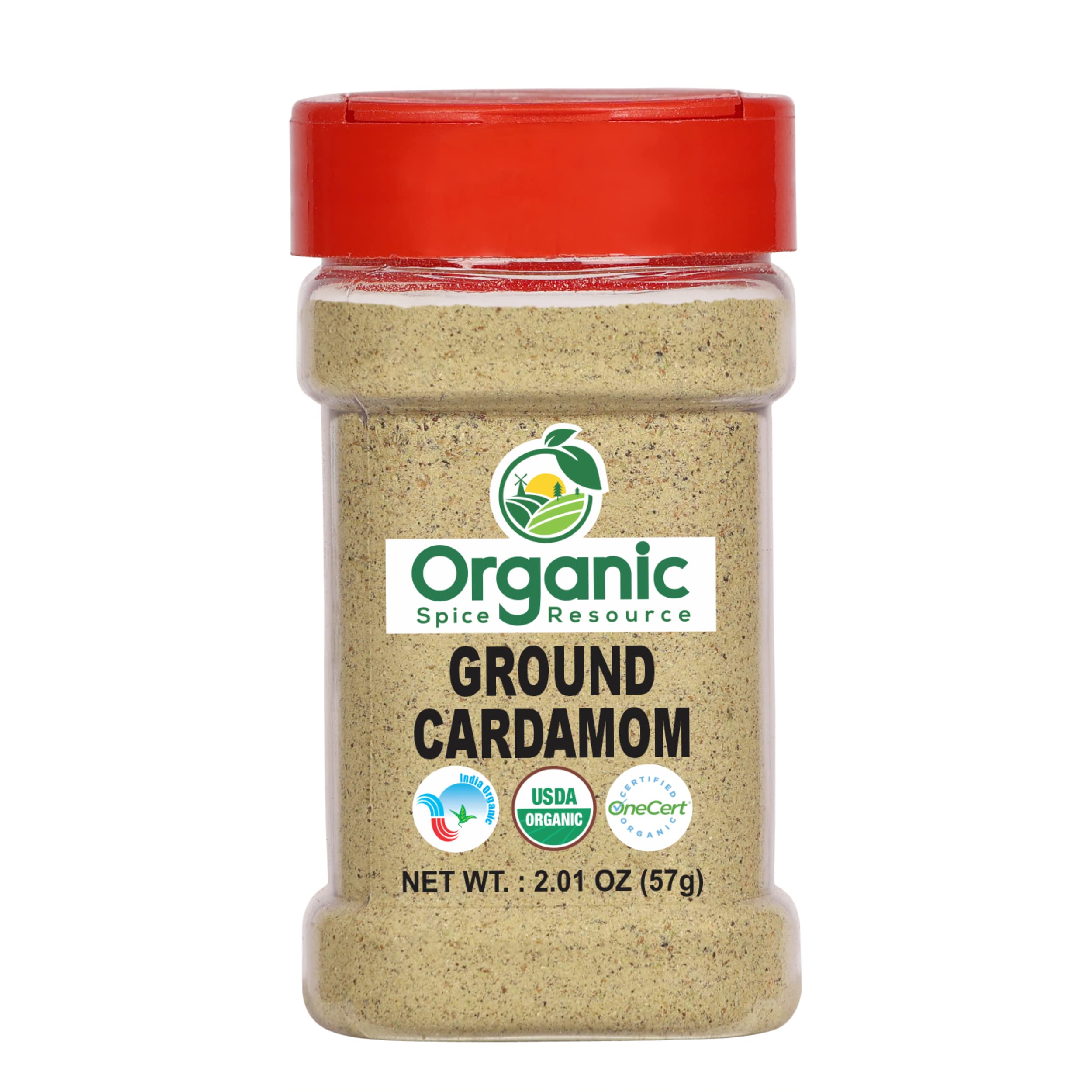 ShopOSR Organic Cardamom Ground Jar elevates curries with warm aroma