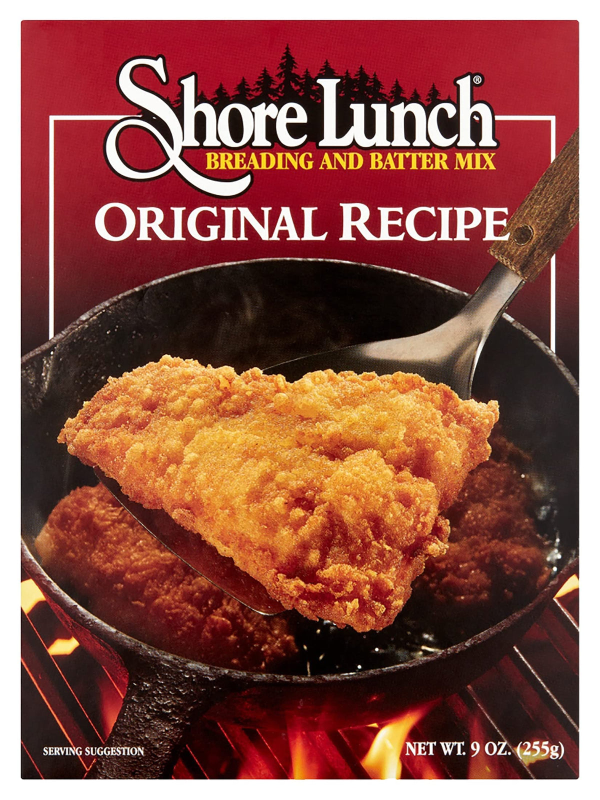 Shore Lunch original recipe breading box for home frying and flavorful crust