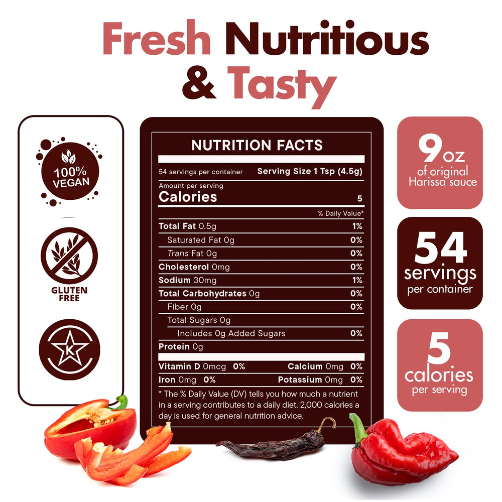 SHUUG Harissa sauce dipping plate ideal for appetizers and dips.