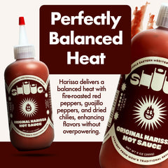 SHUUG Harissa glaze on vegetables brightens weeknight meals.