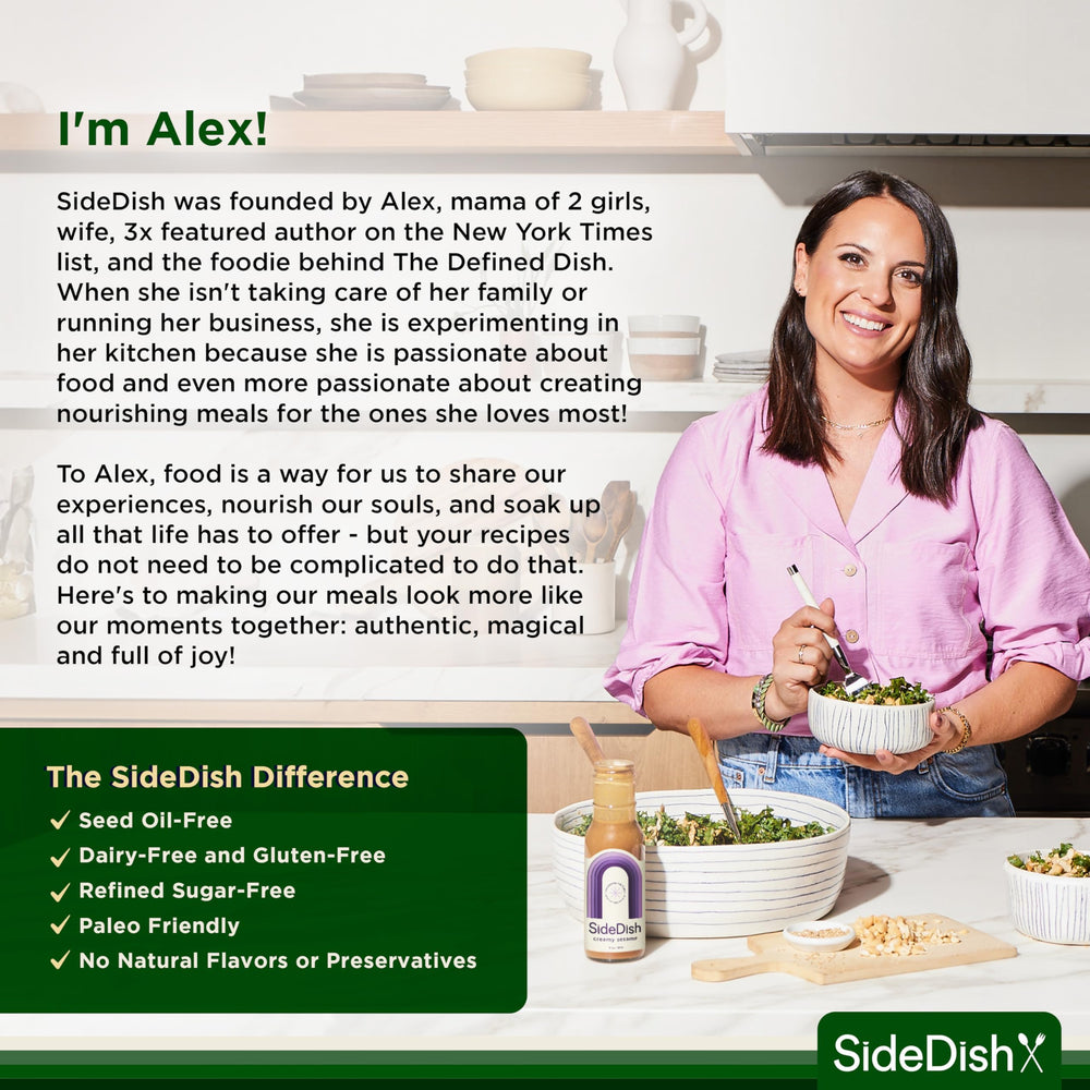 SideDish Classic Ranch Dressing brand story montage emphasizing flavorful meals