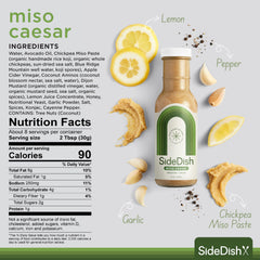 SideDish Miso Caesar dressing for dipping vegetables and crispy snacks.