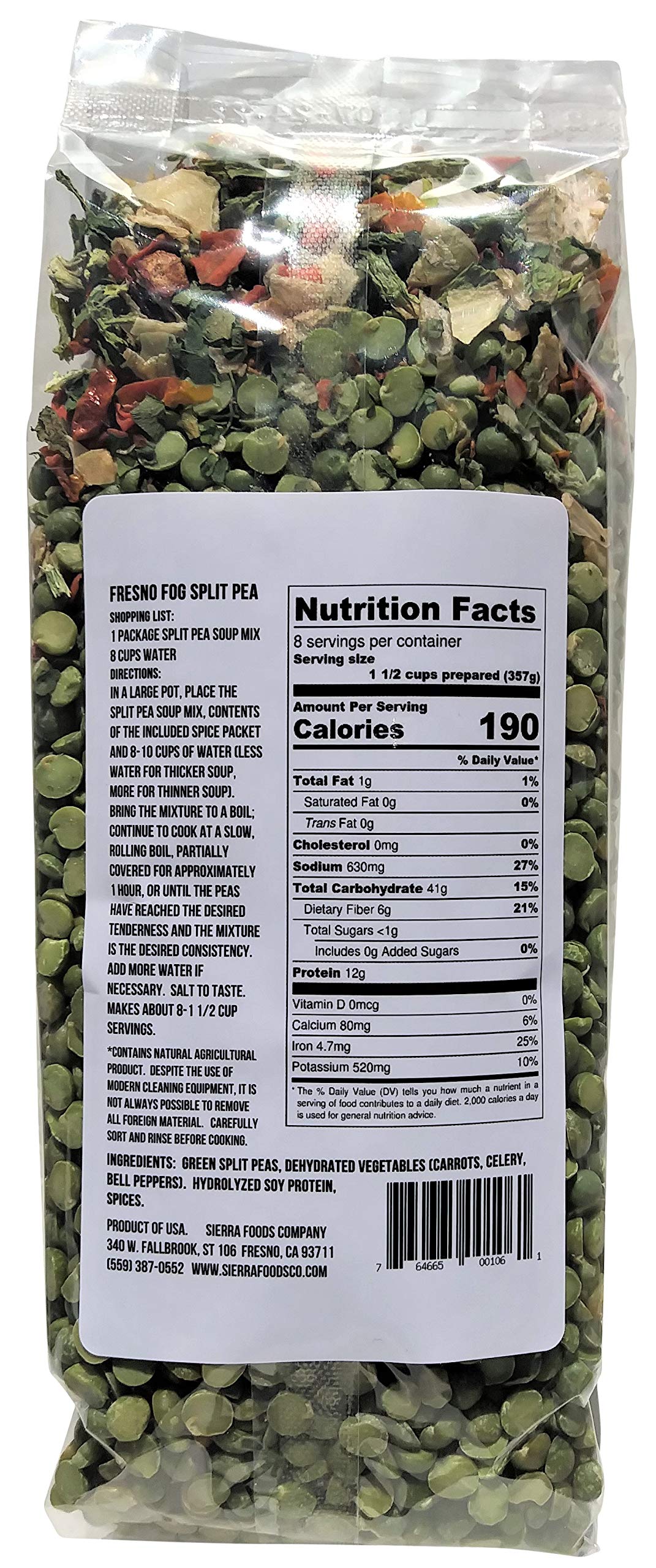 Sierra Soups French Style 5 Bean Soup, hearty weeknight favorite