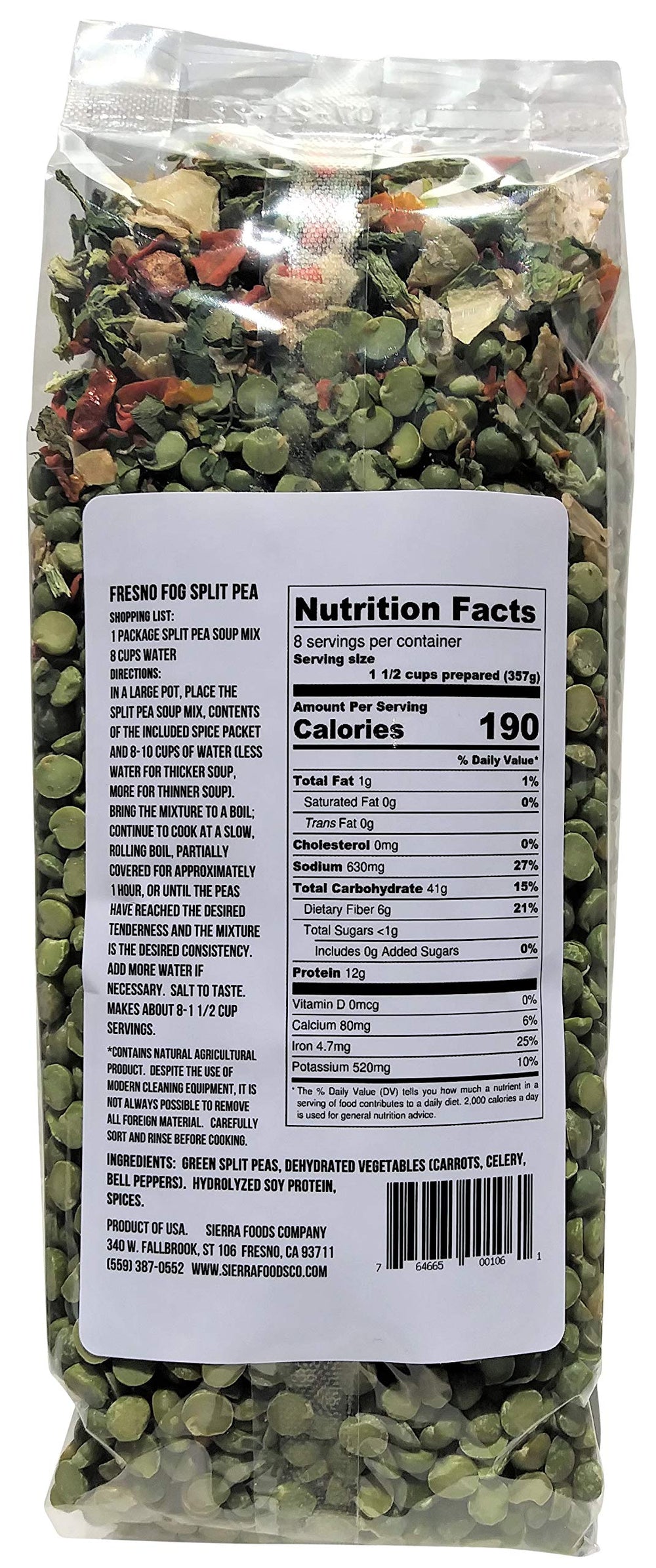 Sierra Soups French Style 5 Bean Soup, hearty weeknight favorite