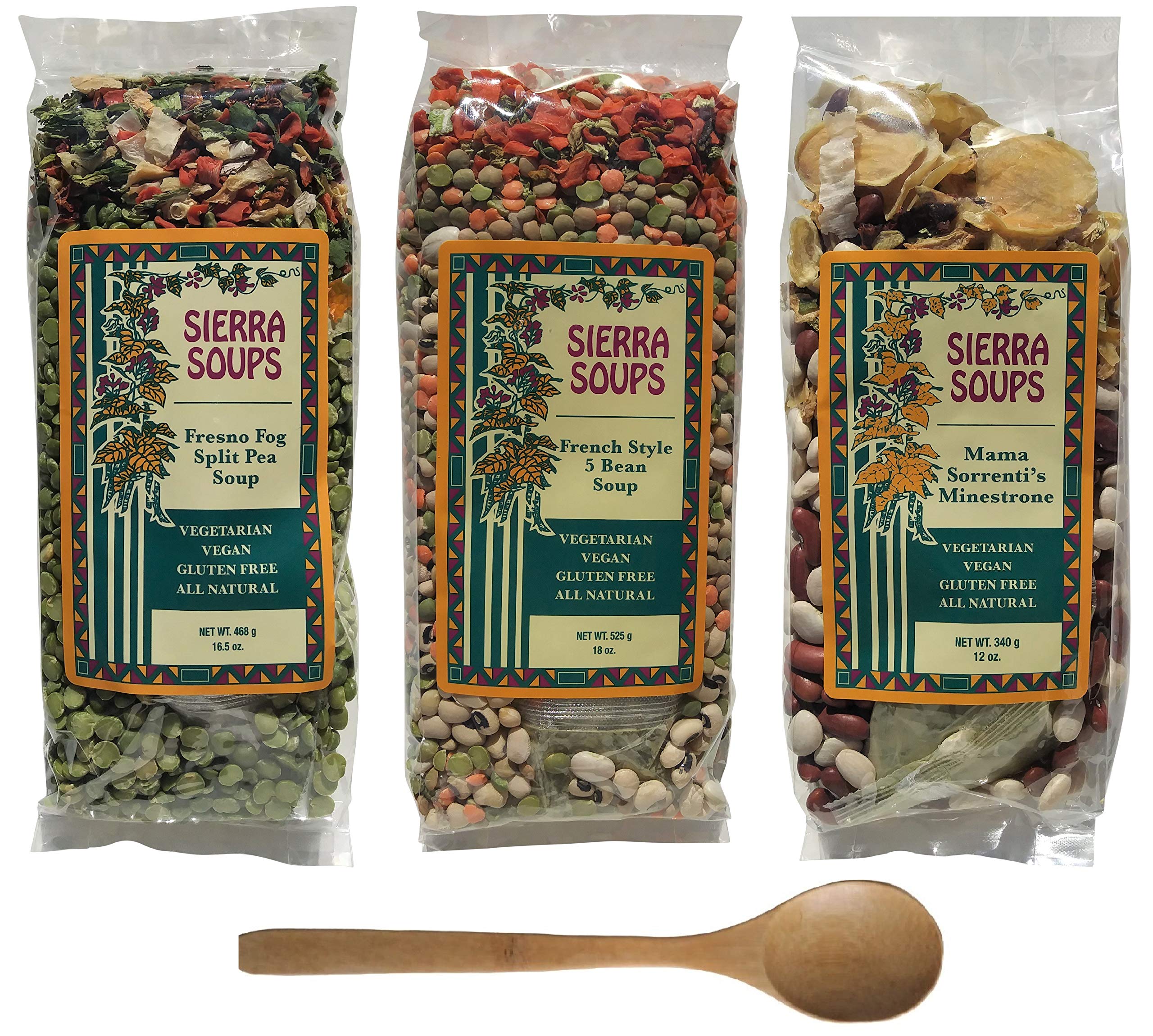 Sierra Soups Fresno Fog Split Pea Soup, gluten-free comfort ready in minutes