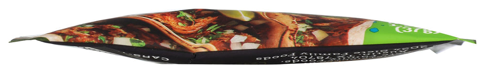Siete Carnitas Seasoning Mix used in a plated carnitas dish.