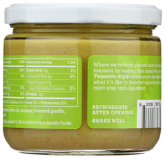 Siete Creamy Jalapeño Salsa dipping plate showing creamy texture and bold flavor.