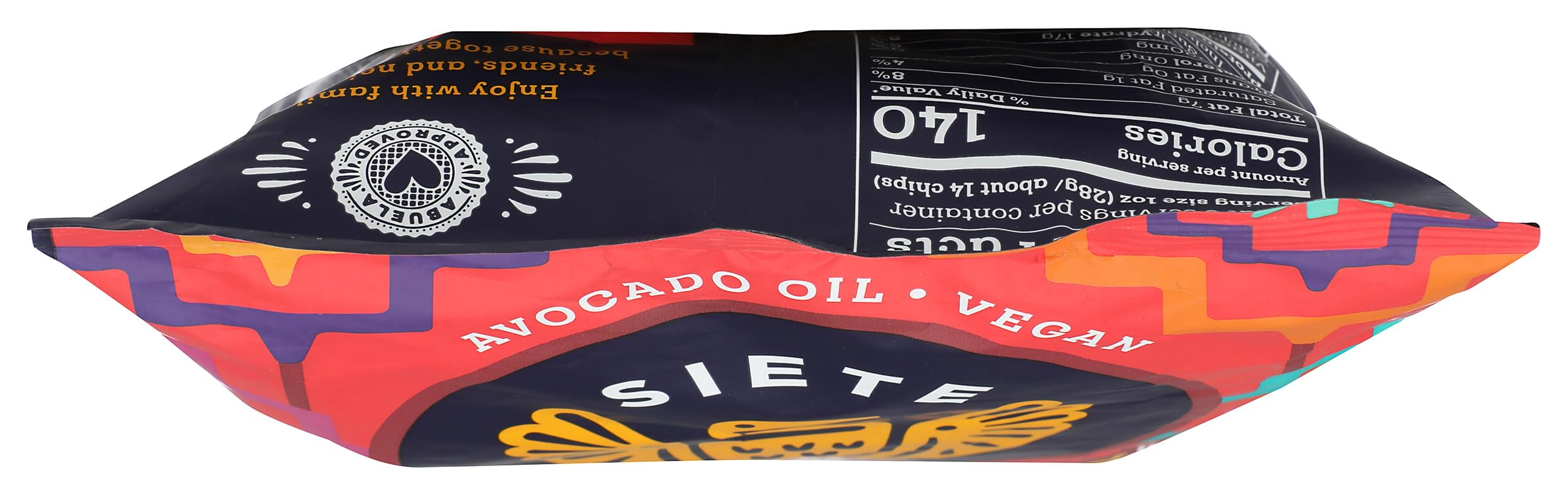 Siete Fuego chips served with dip for a quick flavorful snack.