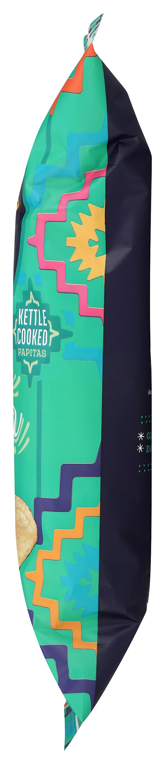 Siete kettle-cooked texture emphasizing crunch and zing