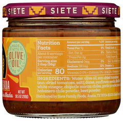 Siete Salsa Taqueria Soleada on tacos for vibrant, quick flavor.