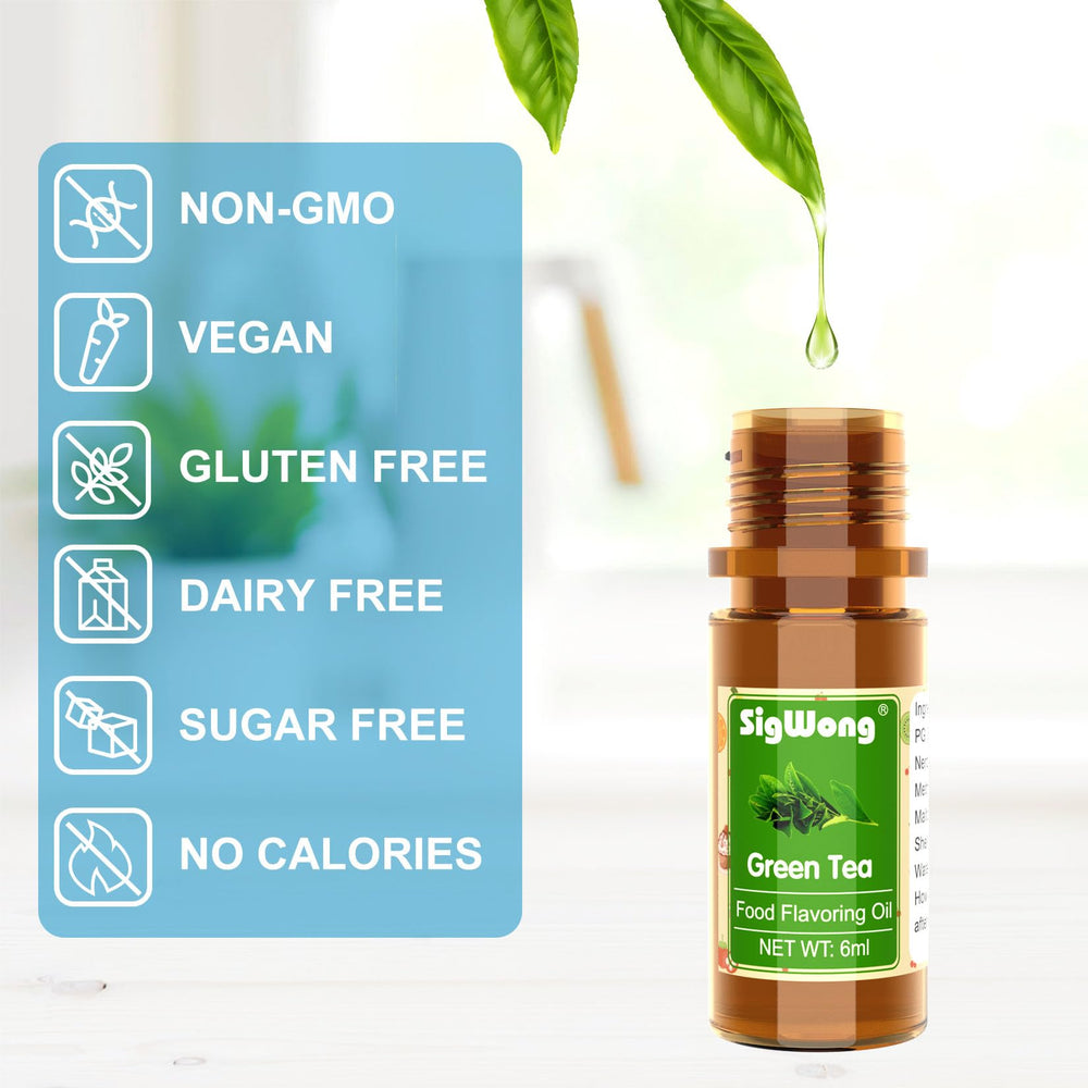 SigWong vanilla flavor bottle adds warm aroma to desserts