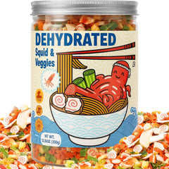 SIHASO Dried Ramen Toppings 11 Mix seafood assortment enhances umami in ramen bowls