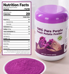SIHASO purple sweet potato powder for latte and smoothie color