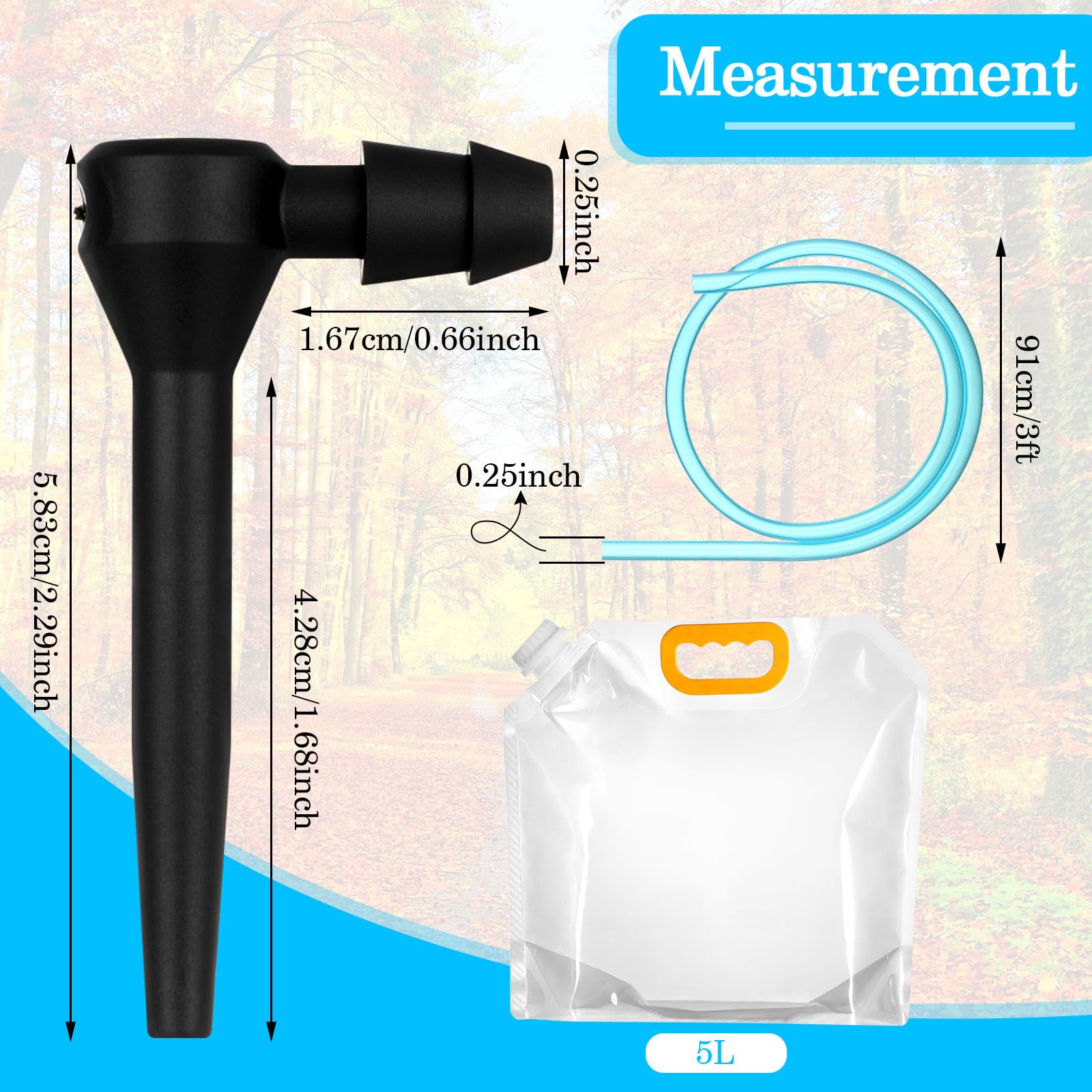 SiliFine 3 ft tubing for secure, leak-resistant sap transfer